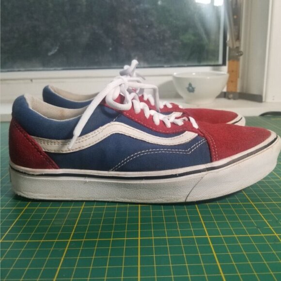 Vans Sneakers Skate Shoes Unisex Men 7 Women 8.5 Old Skool Comfy Cush Low - Picture 12 of 16